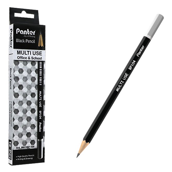 مداد مشکی multi use(12عدد)پنتر