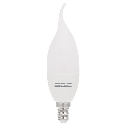 لامپ شمعی اشکی ال ای دی 7 وات مهتابی EDC