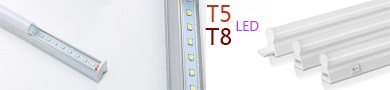 لامپ های  T8 LED ، T5 LED