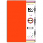یادداشت 100 برگ(12×17)نارنجی MAX