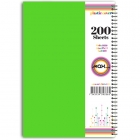 یادداشت 200 برگ(12×17)سبز روشن MAX