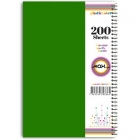 یادداشت 200 برگ(12×17)سبز سیر MAX