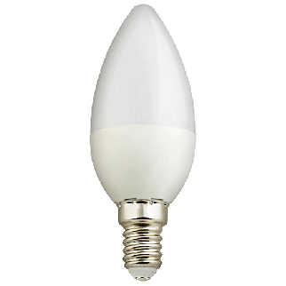 لامپ 5 وات LED شمعی آفتابی (هالی استار)نمانور